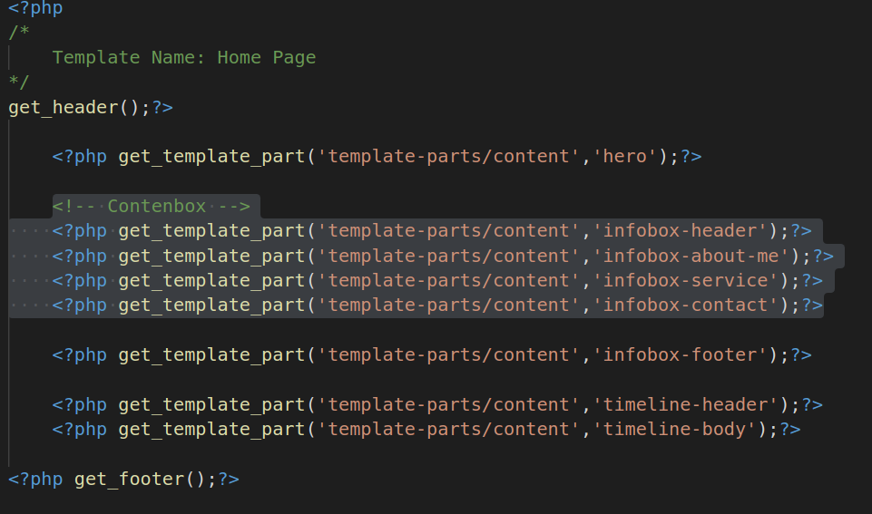 HomePage Source Code